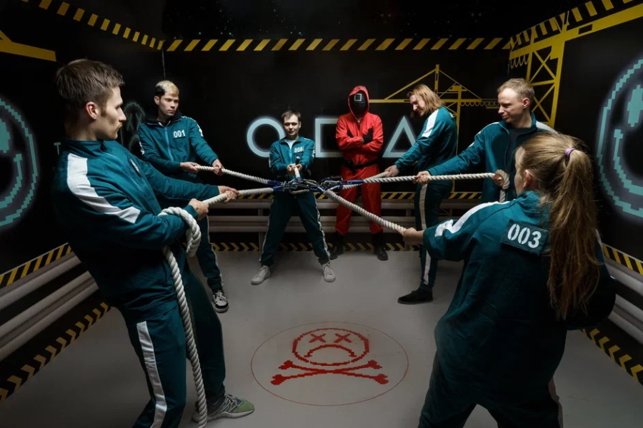 Квест в реальности Игра в кальмара от компании Погружение Квест в реальности Игра в кальмара от компании Погружение