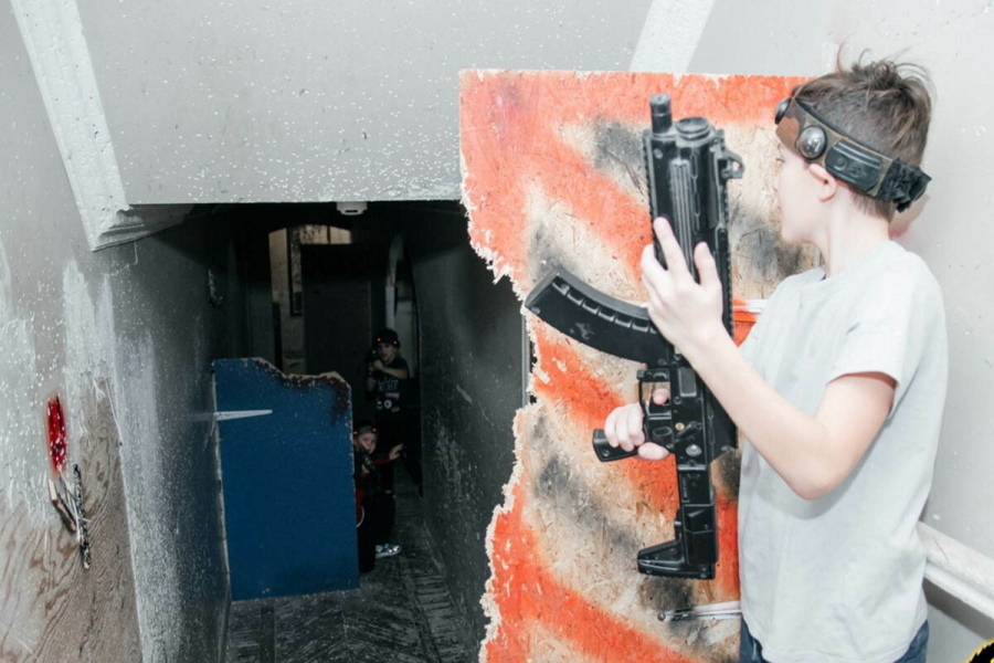 Квест в реальности Лазертаг Тушинская от компании Медведь Квест в реальности Лазертаг Тушинская от компании Медведь