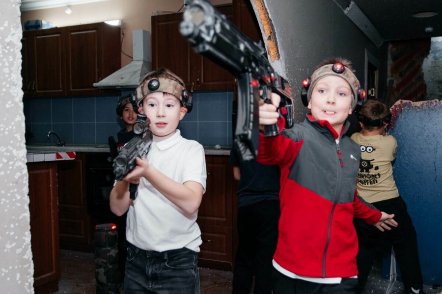 Квест в реальности Лазертаг Тушинская от компании Медведь Квест в реальности Лазертаг Тушинская от компании Медведь