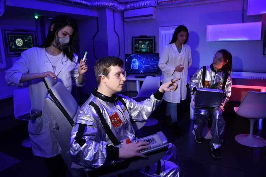 Квест в реальности Ракета: космический хаос от компании Клаустрофобия Квест в реальности Ракета: космический хаос от компании Клаустрофобия