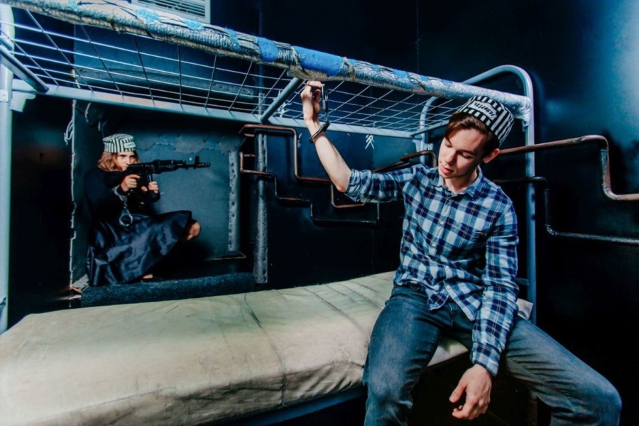 Квест в реальности Побег из тюрьмы от компании Smile Park Квест в реальности Побег из тюрьмы от компании Smile Park