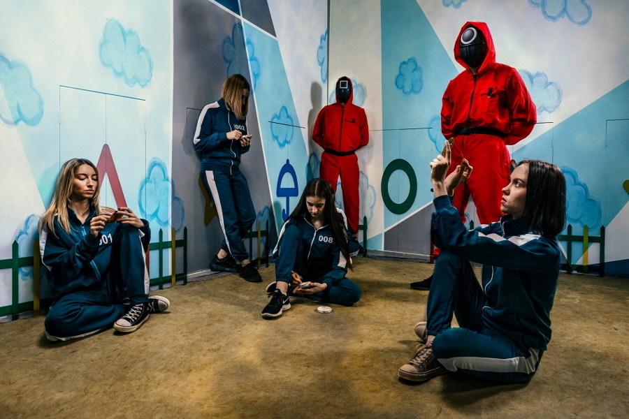 Квест в реальности Игра в кальмара от компании Клаустрофобия Квест в реальности Игра в кальмара от компании Клаустрофобия