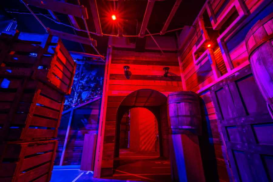 Квест в реальности Лазертаг "Пиратская станция" от компании Lasertag Arena Квест в реальности Лазертаг "Пиратская станция" от компании Lasertag Arena