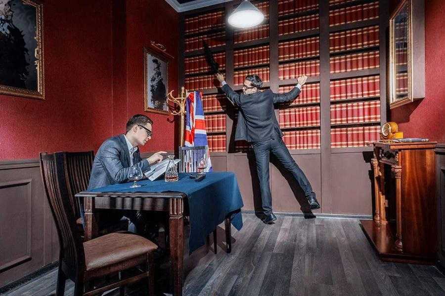 Квест в реальности Секретная служба Ее Величества от компании Ловушка