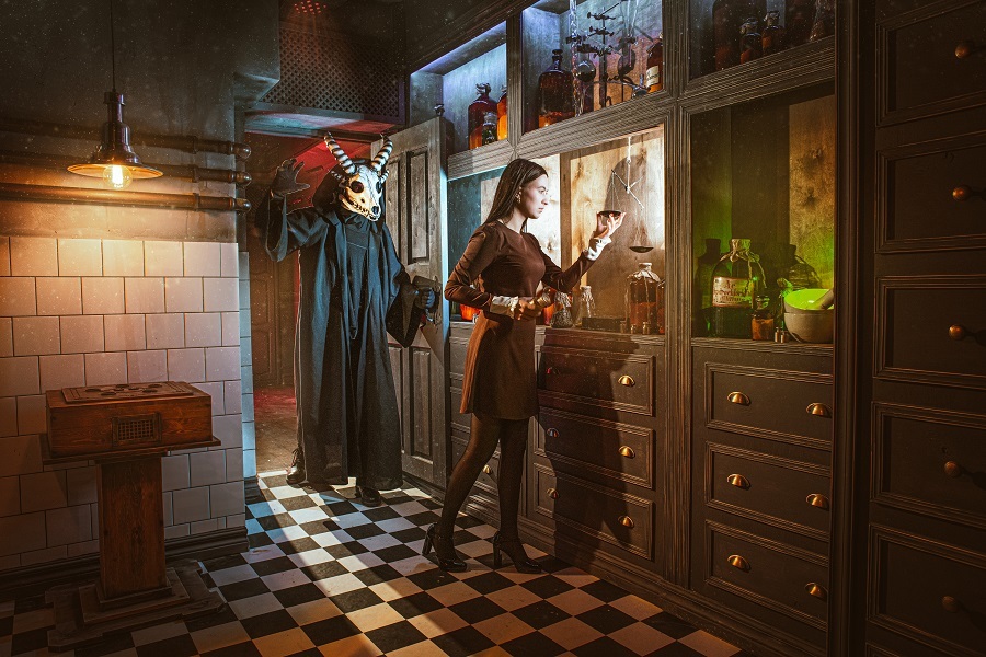 Квест в реальности Алхимик от компании Клаустрофобия Квест в реальности Алхимик от компании Клаустрофобия