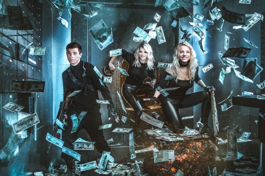 Квест в реальности Ограбление банка от компании Клаустрофобия Квест в реальности Ограбление банка от компании Клаустрофобия