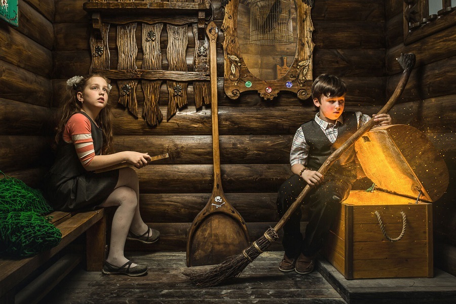 Квест в реальности Тайна Бабы-яги от компании Клаустрофобия Квест в реальности Тайна Бабы-яги от компании Клаустрофобия