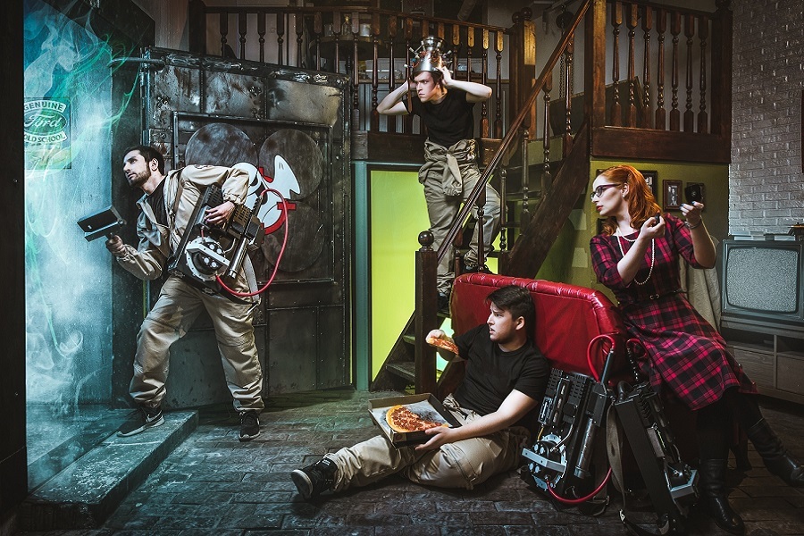 Квест в реальности Охотники на привидений от компании Клаустрофобия Квест в реальности Охотники на привидений от компании Клаустрофобия